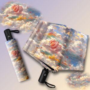 Rose Print Umbrella